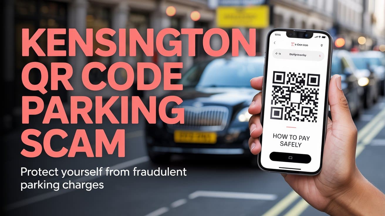 Kensington QR Code Parking Scam Warning - How to Pay Safely
